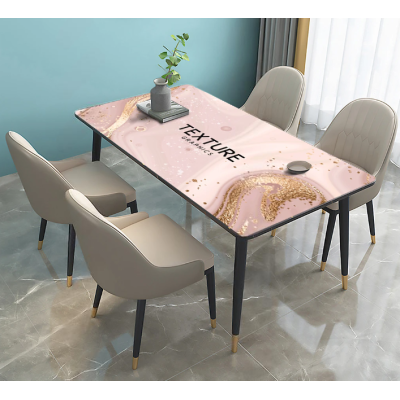Скатертина з ПВХ з фактурою шкіри та малюнком, покриття на стіл "Texture graphics", 60*90 см Скатертина з ПВХ з фактурою шкіри та малюнком, покриття на стіл "Texture graphics", 60*90 см